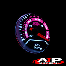 Load image into Gallery viewer, Universal JDM Sport 2" / 52MM Analog Vacuum Gauge