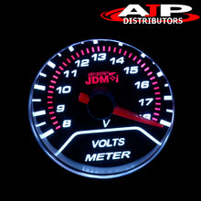 Load image into Gallery viewer, Universal JDM Sport 2" / 52MM Analog Voltage Gauge