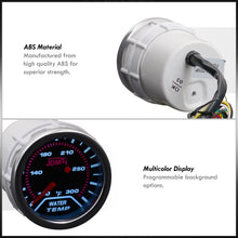 Load image into Gallery viewer, Universal JDM Sport 2" / 52mm Analog Water Temperature Gauge