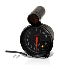 Load image into Gallery viewer, Universal 5" Analog Tachometer Gauge Black (7 Color Display)