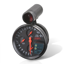 Load image into Gallery viewer, Universal 5" 4 in 1 Analog Tachometer Gauge Black (Tachometer / Oil Press / Water Temp / Oil Temp)