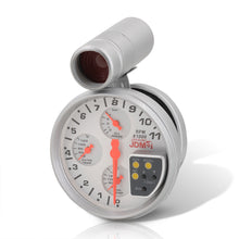 Load image into Gallery viewer, Universal 5" 4 in 1 Analog Tachometer Gauge White (Tachometer / Oil Press / Water Temp / Oil Temp)