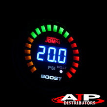 Load image into Gallery viewer, Universal JDM Sport 2" / 52MM LED Digital Turbo Boost Gauge