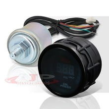 Load image into Gallery viewer, Universal JDM Sport 2" / 52mm LED Digital Oil Pressure Gauge