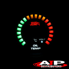 Load image into Gallery viewer, Universal JDM Sport 2" / 52mm LED Digital Oil Temperature Gauge