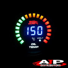 Load image into Gallery viewer, Universal JDM Sport 2&quot; / 52mm LED Digital Oil Temperature Gauge
