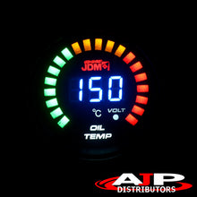 Load image into Gallery viewer, Universal JDM Sport 2" / 52mm LED Digital Oil Temperature Gauge