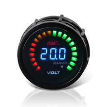 Load image into Gallery viewer, Universal JDM Sport 2" / 52mm LED Digital Voltage Gauge