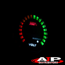 Load image into Gallery viewer, Universal JDM Sport 2&quot; / 52mm LED Digital Voltage Gauge
