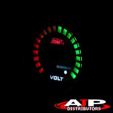 Load image into Gallery viewer, Universal JDM Sport 2" / 52mm LED Digital Voltage Gauge
