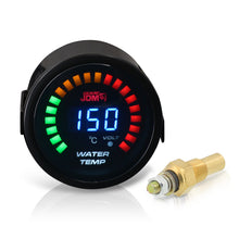 Load image into Gallery viewer, Universal JDM Sport 2" / 52mm LED Digital Water Temperature Gauge