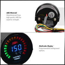 Load image into Gallery viewer, Universal JDM Sport 2" / 52mm LED Digital Water Temperature Gauge