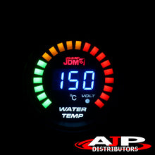 Load image into Gallery viewer, Universal JDM Sport 2" / 52mm LED Digital Water Temperature Gauge