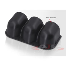 Load image into Gallery viewer, Universal 2" / 52mm Dash Triple Gauge Pod Black