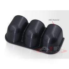 Load image into Gallery viewer, Universal 2" / 52mm Dash Triple Gauge Pod Carbon Fiber