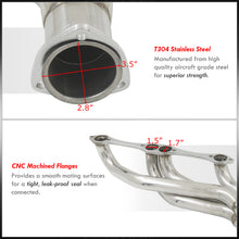 Load image into Gallery viewer, Chevrolet / Buick / GMC 265-400 V8 Small Block SBC 1995+ Stainless Steel Exhaust Header