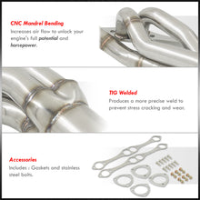 Load image into Gallery viewer, Chevrolet / Buick / GMC 265-400 V8 Small Block SBC 1995+ Stainless Steel Exhaust Header