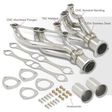 Load image into Gallery viewer, Chevrolet / Buick / GMC 265-400 V8 Small Block SBC 1995+ Stainless Steel Exhaust Header