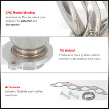 Load image into Gallery viewer, Honda Civic EX 2001-2005 Stainless Steel Exhaust Header