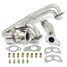Load image into Gallery viewer, Subaru Impreza WRX STI 2002-2007 2.0L 2.5L Turbo Stainless Steel Exhaust Header + Up-Pipe