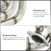 Load image into Gallery viewer, Subaru Impreza WRX STI 2002-2007 2.0L 2.5L Turbo Stainless Steel Exhaust Header + Up-Pipe
