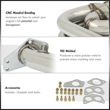 Load image into Gallery viewer, Subaru Impreza WRX STI 2002-2007 2.0L 2.5L Turbo Stainless Steel Exhaust Header + Up-Pipe