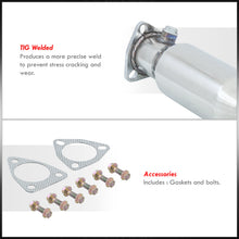 Load image into Gallery viewer, Honda Accord 1990-1993 / Prelude 1992-2001 Stainless Steel Resonated Test Pipe