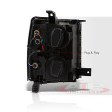 Load image into Gallery viewer, Chevrolet Silverado 1500 2014-2015 Factory Style Headlights Black Housing Clear Len Amber Reflector (Will Not Fit 2500 & HD Models)