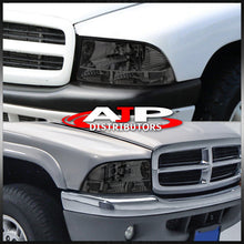 Load image into Gallery viewer, Dodge Dakota 1997-2004 / Durango 1998-2003 1 Piece Style Headlights + Bumpers Chrome Housing Smoke Len Clear Reflector