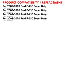 Load image into Gallery viewer, Ford F250 F350 F450 F550 Super Duty 2008-2010 Factory Style Headlights Chrome Housing Clear Len Amber Reflector