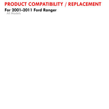 Load image into Gallery viewer, Ford Ranger 2001-2011 Factory Style Headlights + Corners Black Housing Clear Len Amber Reflector