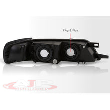 Load image into Gallery viewer, Nissan Maxima 1995-1999 1 Piece Style Headlights + Corners Chrome Housing Clear Len Clear Reflector