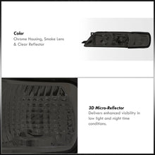 Load image into Gallery viewer, Nissan Maxima 1995-1999 1 Piece Style Headlights + Corners Chrome Housing Smoke Len Clear Reflector
