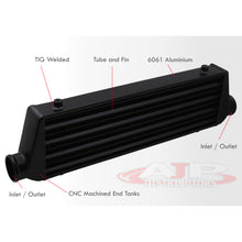 Load image into Gallery viewer, Universal 27.5x7x2.5 Intercooler Tube and Fin Black

