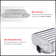 Load image into Gallery viewer, Universal Aluminum Intercooler (Tube & Fin | Overall: 24.0" x 11.0" x 3.0" | Core: 16.5" x 11.0" x 2.75" | Inlet/Outlet: 2.5")
