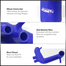 Load image into Gallery viewer, Audi TT MK1 1999-2005 / Volkswagen Golf Jetta Beetle MK4 1999-2005 Turbo Intake Silicone Hose Blue