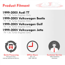 Load image into Gallery viewer, Audi TT MK1 1999-2005 / Volkswagen Golf Jetta Beetle MK4 1999-2005 Turbo Intake Silicone Hose Blue
