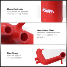 Load image into Gallery viewer, Audi TT MK1 1999-2005 / Volkswagen Golf Jetta Beetle MK4 1999-2005 Turbo Intake Silicone Hose Red