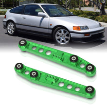 Load image into Gallery viewer, Acura Integra 1994-2001 / Honda Civic 1988-1995 / CRX 1988-1991 / Del Sol 1993-1997 Rear Lower Control Arms Green
