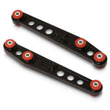 Load image into Gallery viewer, Acura Integra 1994-2001 / Honda Civic 1988-1995 / CRX 1988-1991 / Del Sol 1993-1997 Rear Lower Control Arms Black with Red Bushings