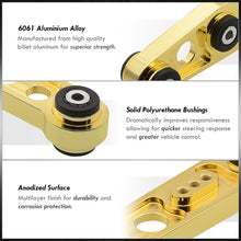 Load image into Gallery viewer, Honda Civic 1996-2000 Rear Lower Control Arms 24K Gold