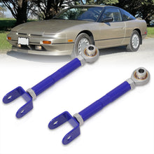 Load image into Gallery viewer, Nissan 240SX S13 S14 1989-1998 / 300ZX Z32 1990-1996 Rear Lower Adjustable Traction Control Arms Blue