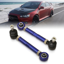 Load image into Gallery viewer, Mitsubishi Lancer EVO X 2008-2015 Rear Lower Adjustable Toe Control Arms Blue