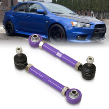 Load image into Gallery viewer, Mitsubishi Lancer EVO X 2008-2015 Rear Lower Adjustable Toe Control Arms Purple