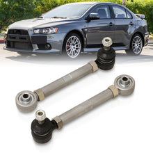 Load image into Gallery viewer, Mitsubishi Lancer EVO X 2008-2015 Rear Lower Adjustable Toe Control Arms Silver