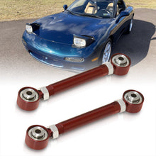 Load image into Gallery viewer, Mazda RX7 1993-1997 Rear Lower Adjustable Toe Control Arms Red