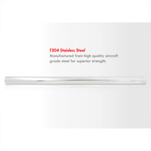 Load image into Gallery viewer, 4Ft Long (47inch) 2.5inch Outer Diameter T304 Straight Pipe Stainless Steel