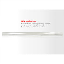 Load image into Gallery viewer, 4Ft (47inch) Long 3inch Outer Diameter T304 Straight Pipe Stainless Steel