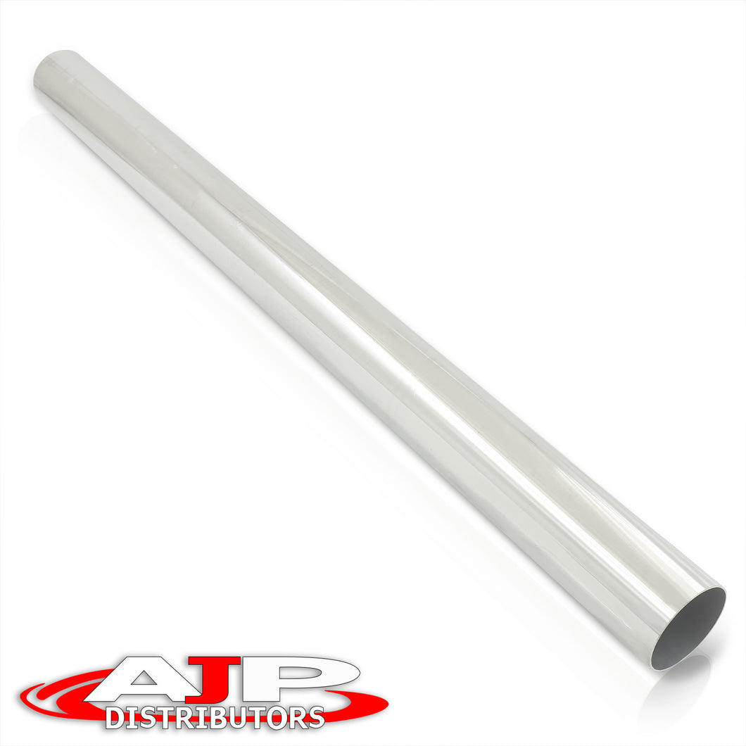 4Ft (47inch) Long 3.5inch Outer Diameter T304 Straight Pipe Stainless Steel