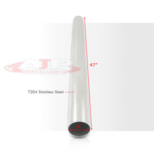 Load image into Gallery viewer, 4Ft (47inch) Long 4inch Outer Diameter T304 Straight Pipe Stainless Steel